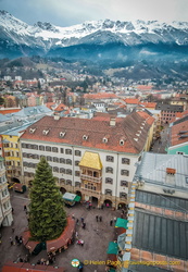 View of Innsbruck from the Stadtturm